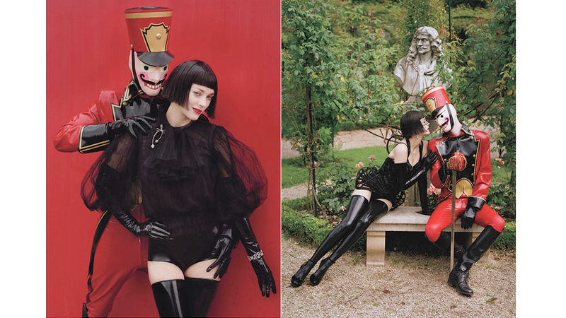 Illustration for article titled Marion Cotillard, A Life-Sized Toy Soldier, And A Lot of Red Latex Star In The Dreamy New W